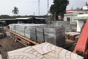 GẠCH TERRAZZO - LÁT VỈA HÈ